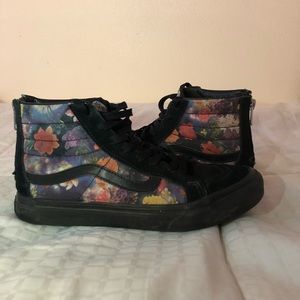 Floral High top vans